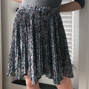 Club Monaco Pleated Skirt